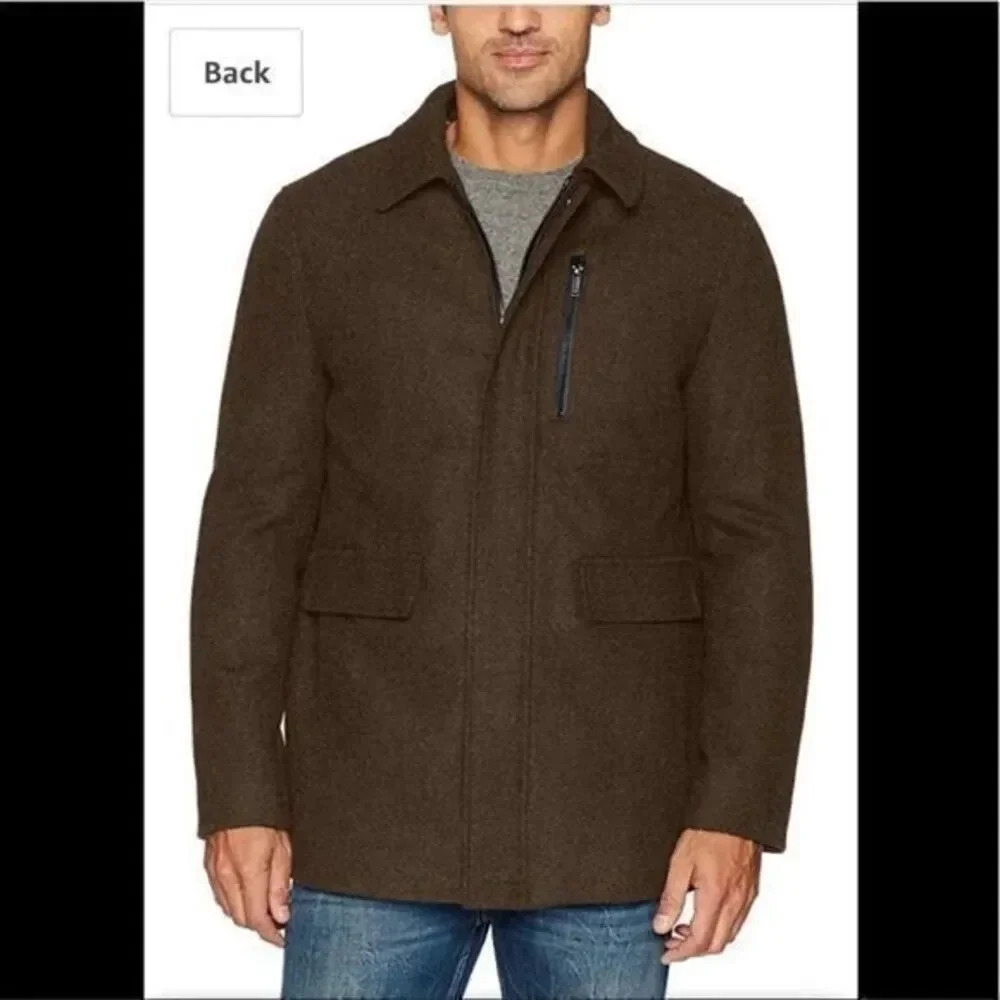 - Calvin Klein men’s wool coat